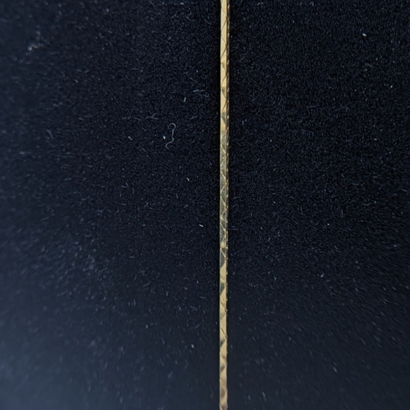 10k Solid Gold Cobra Link Chain Necklace 3.69g - Picture 11 of 16